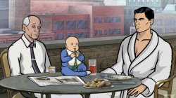 Archer with a baby Meme Template