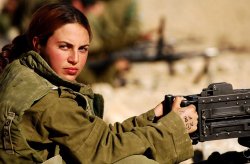 IDF Female Soldier Meme Template