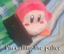 Waddle Dee calls the Police Meme Template