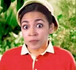 AOC Gilligan Meme Template
