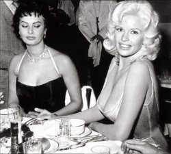 Sophia Loren and Jayne Mansfield Meme Template
