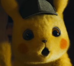 Suprised Detective Pikachu Meme Template