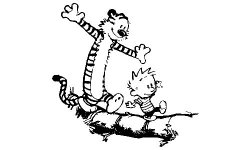 Calvin and Hobbes Meme Template