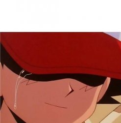 Ash Ketchum Crying Meme Template