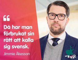 Jimmie Åkesson Meme Template