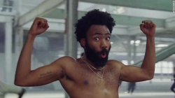 Childish Gambino surprised Meme Template