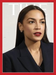 AOC Meme Template