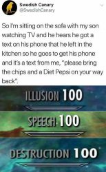Illusion, destruction, speech 100 Meme Template