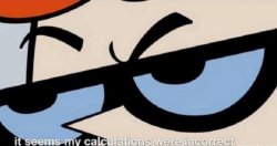Dexter calculations Meme Template