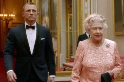 James Bond and The Queen Meme Template