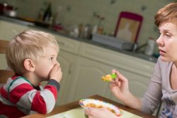 Mom force feeding Meme Template