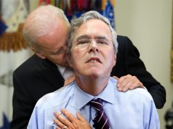 Biden and Jeb Meme Template