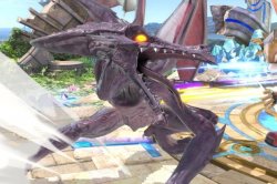 ridley getting mad Meme Template