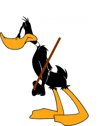 daffy with sign Meme Template