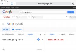 Google translate Meme Template