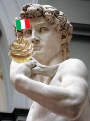 David Italian Birthday Meme Template