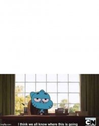 Gumball i think we all know Meme Template