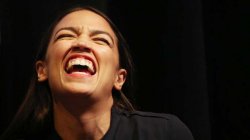 Aoc laugh Meme Template