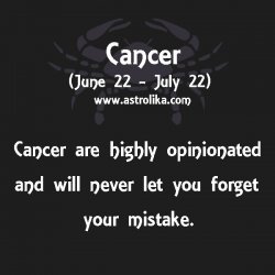 Cancer Zodiac Sign Meme Template