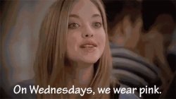 On Wednesdays we wear pink Meme Template