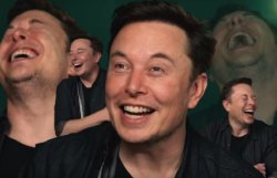 Elon Musk Laughing Meme Template