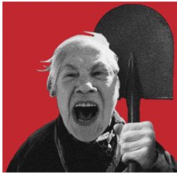 lady shovel Meme Template
