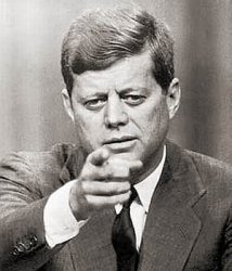 JFK Pointing Meme Template