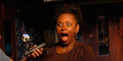 Robin Quivers microphone Meme Template