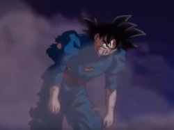 U.I tired Goku Meme Template