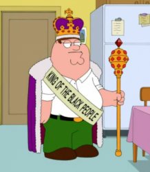 King of the black people peter griffin Meme Template
