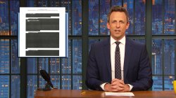 Seth Meyers Mueller report redaction Meme Template