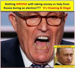 Rudy OK to Take Russian Money Meme Template