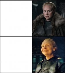 Brienne Happy Meme Template