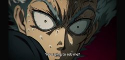 Garou fucked up Meme Template