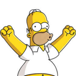 Homer happy Meme Template
