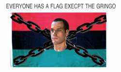 EVERYONE HAS A FLAG EXCEPT FOR THE GRINGO Meme Template