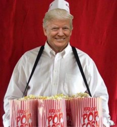 Trump popcorn 2020 Meme Template