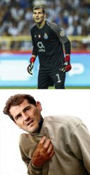 Casillas heart Meme Template