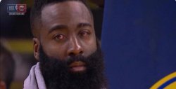 James Harden eyes Meme Template