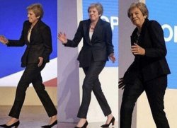 Angela Merkel walking Meme Template