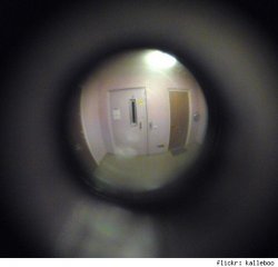 Party of the Peephole Meme Template