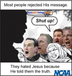 Most Rejected His Message NCAA Meme Template
