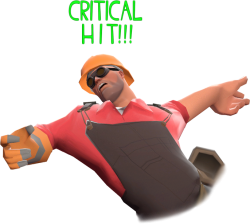 TF2 CRITICAL HIT Meme Template