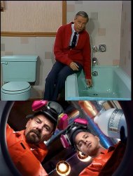 Mr Rogers Drain Meme Template