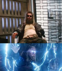 Thor fat worthy Meme Template