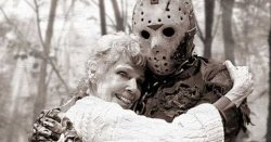 Jason Voorhees and Mom Meme Template