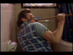 Ace Ventura plunger Meme Template