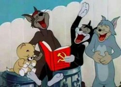 Cats reading communism Meme Template