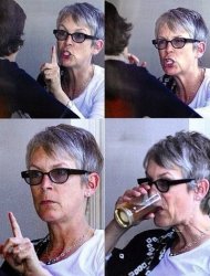 jamie lee curtis friend meme Meme Template