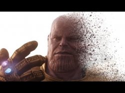 thanos vanishing Meme Template